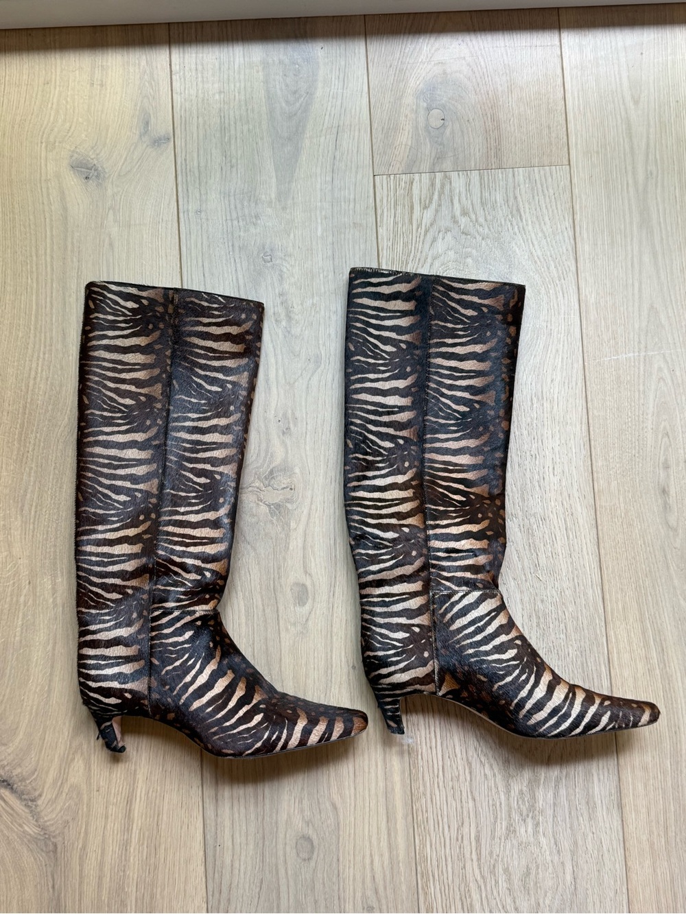 Reformation Zebra Boots